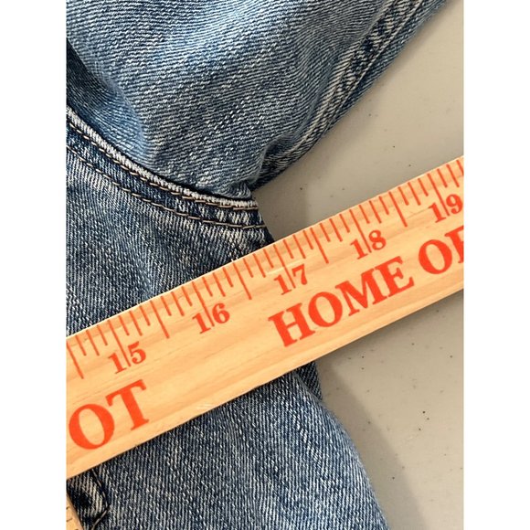 Lucky Brand The Tomboy Trucker Jacket Women S Blue Denim Jean Ranch Farm Western - Picture 6 of 8